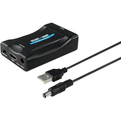 MEVRONISSHOP-Adaptateur Péritel (Convertisseur Scart Péritel vers H...