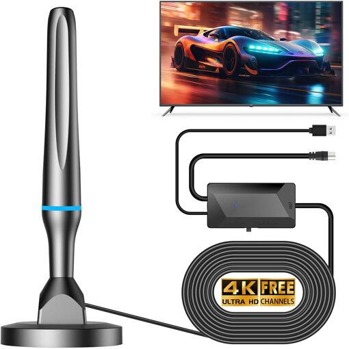 MEVRONISSHOP-Antenne TV Intérieur Puissante TNT HD, 2025 Puissante ...