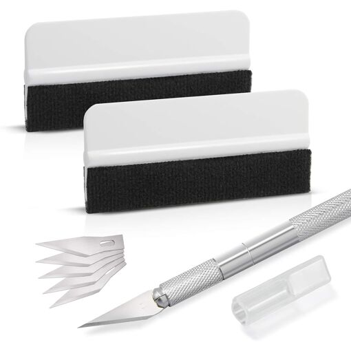 Mevronisshop-Kit De Raclettes Accessoires Voiture, Avec Raclette En...