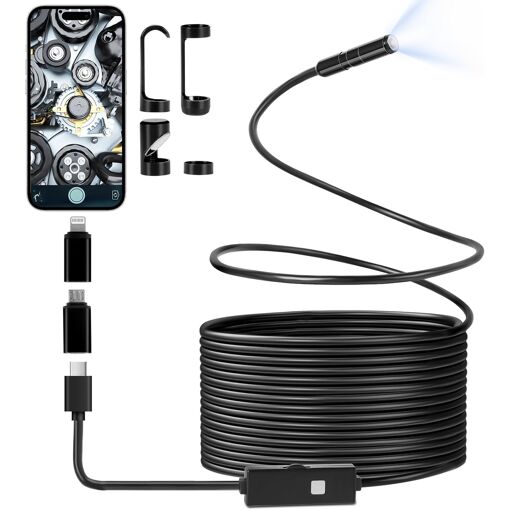 MEVRONISSHOP-Camera Endoscopique, Endoscope Industriel Caméra D'ins...