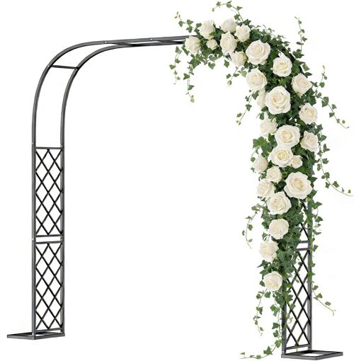 Mevronisshop-Arche Jardin Pour Rosiers Plantes Grimpantes, Arche De...