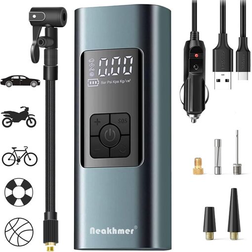 Mevronisshop-Gonfleur Pneus Voiture Compresseur Air: Mini Compresse...