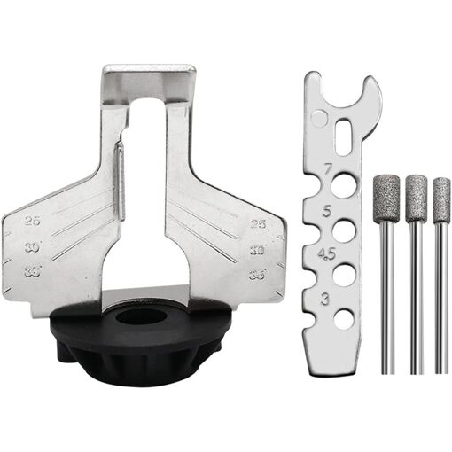 MEVRONISSHOP-Accessoire Affûtage Tronçonneuse Affûteur Tronçonneuse...