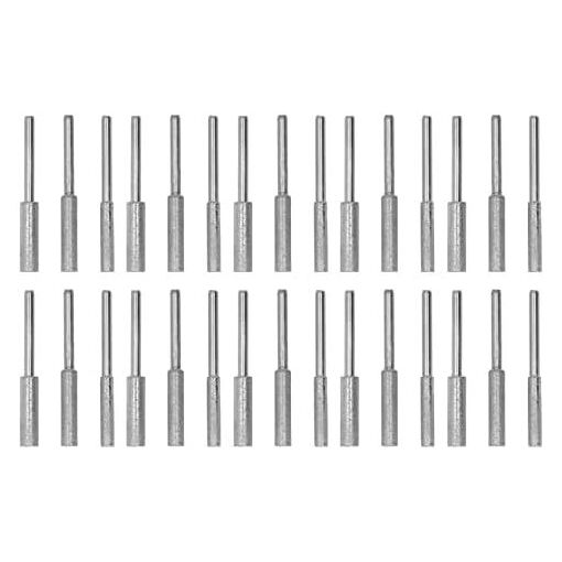 MEVRONISSHOP-30 Pièces Affûteur de Tronçonneuse Pierre Affûteuse de...
