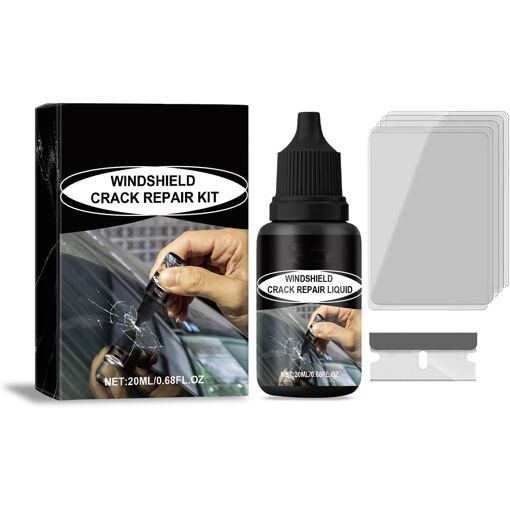 Mevronisshop-Kit Reparation Pare Brise,Colle De Réparation De Verre...