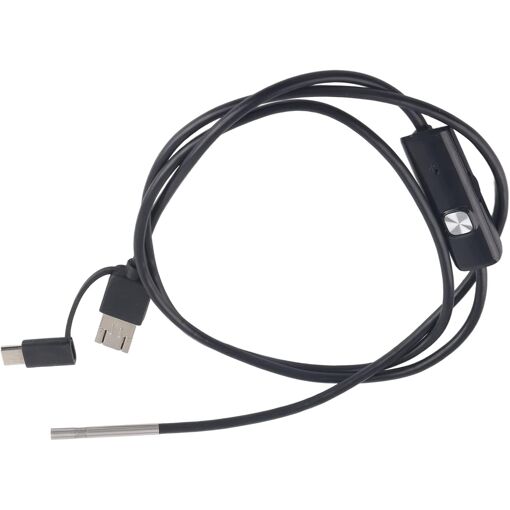 MEVRONISSHOP-3 en 1 Endoscope Caméra 3.9mm Lentille Étanche Endosco...