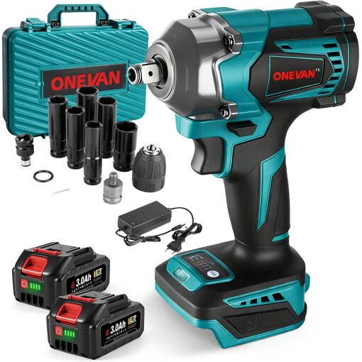 MEVRONISSHOP-Cle a Choc Sans Fil 700NM, Brushless Boulonneuse a Cho...