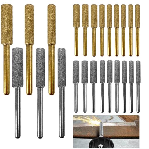 MEVRONISSHOP-24 PièCes Affuteuse de Chaine Tronconneuse, AffûTeur d...