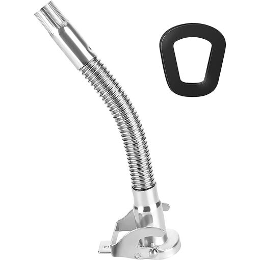 Mevronisshop-Bec Verseur Essence Jerrican En Métal, Bec Flexible De...