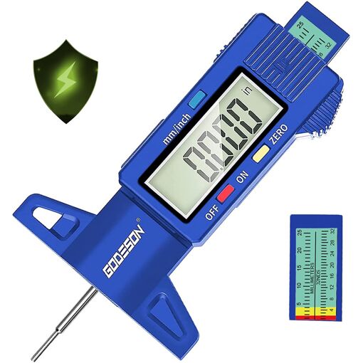 MEVRONISSHOP-Jauge de Profondeur Digitale, 0-25.4 Mm Jauge profonde...