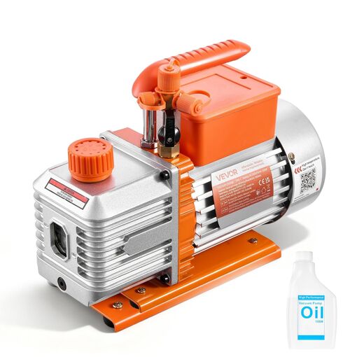Mevronisshop-Pompe À Vide 5 Cfm 142 L/Min Pompe À Vide Climatisatio...