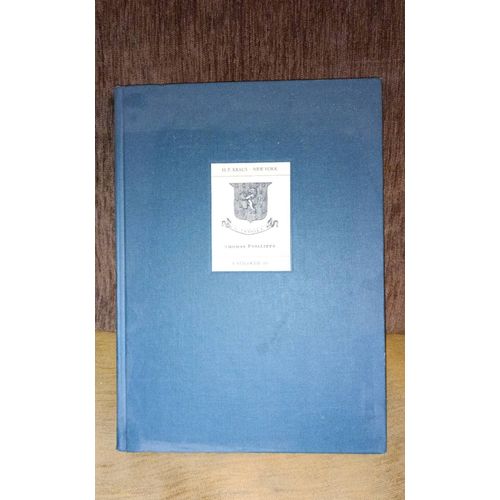 Kraus, H P Bibliotheca Phillippica: Manuscripts On Vellum And Paper From The 9th To The 18th Centuries. From The Celebrated Collection Formed By Sir Thomas Phillipps: Catalogue 153