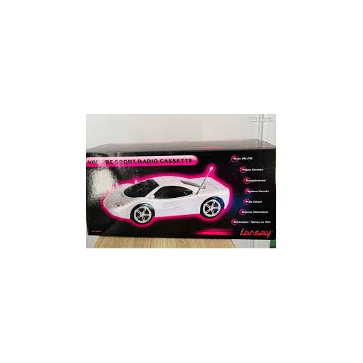 Voiture Sport Radio Cassette Rétro