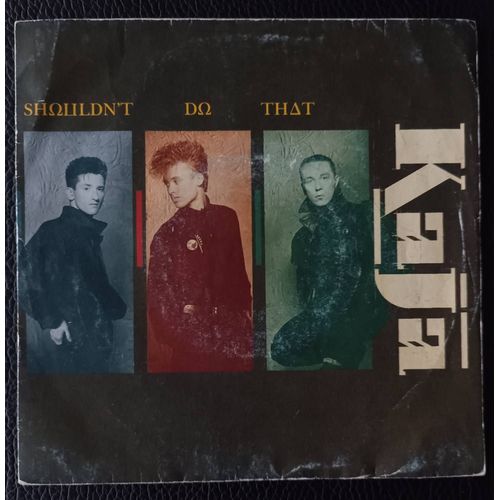 Kaja (Ex Kajagoogoo ) - Shouldn't Do That (3'20) + Charm Of A Gun (4'28) - 1985 Parlophone 2007697 France Sp/45rpm/7" - Boutique Axonalix