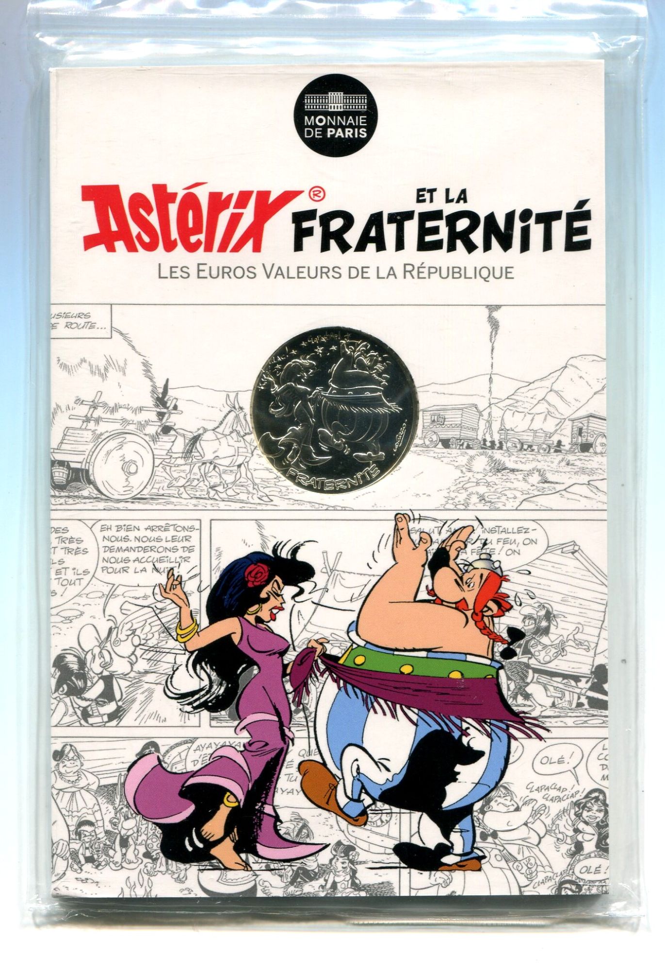 10 Euros Argent Astérix Et La Fraternité