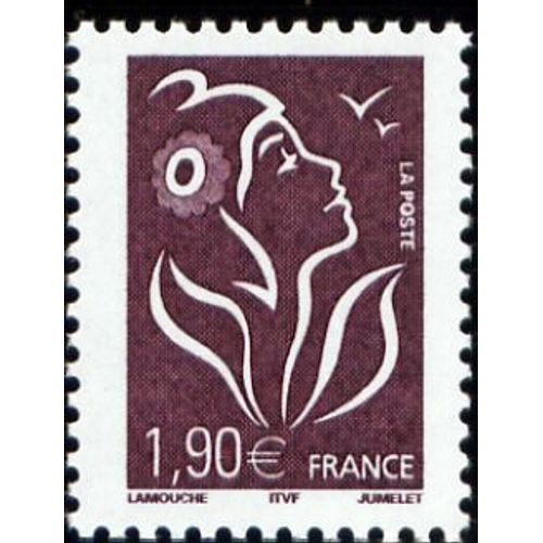 Timbre France 2005 Oblitéré - Marianne De Lamouche 1.90 - Yt3741