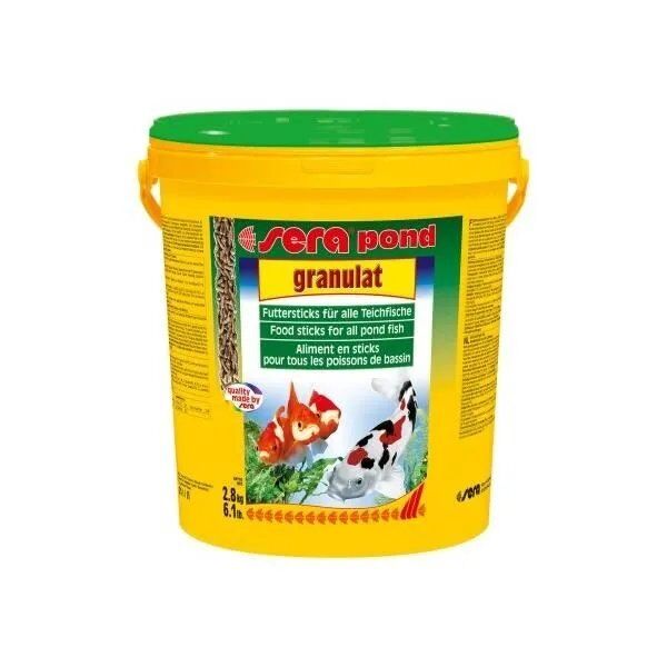 Aliment En Granulés - Sera Pond Granulat - 21l - Poissons D'eau Fro...