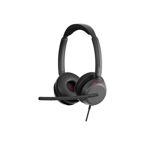 EPOS IMPACT 860T ANC - Micro-casque - sur-oreille - filaire - Suppresseur de bruit actif - USB-C - Certifié pour Microsoft Teams