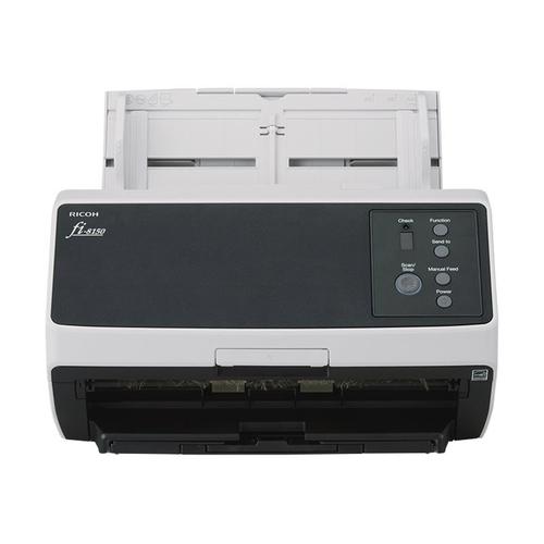 Ricoh fi-8150 - Scanner de documents - CIS Double - Recto-verso - 216 x 355.6 mm - 600 dpi x 600 dpi - jusqu'à 50 ppm (mono) / jusqu'à 50 ppm (couleur) - Chargeur automatique de documents (100...