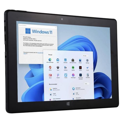 Tablette Windows 10.1 Pouces 2 en 1, 8GB RAM 128GB ROM, Intel Quad Core, Clavier Inclus YONIS