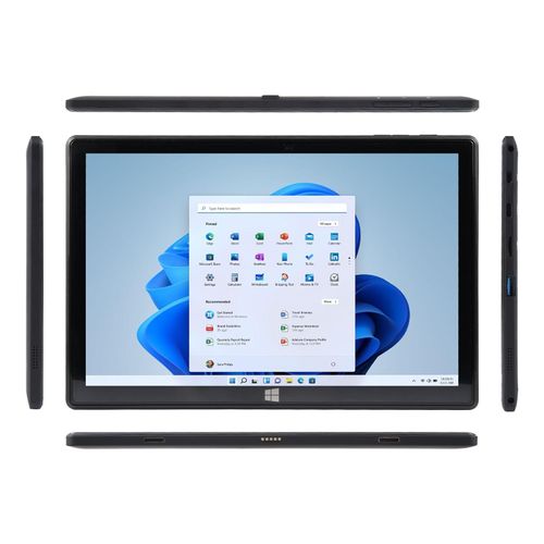 Tablette Windows 10.1 Pouces, 16GB+1TB, Intel Celeron Quad Core, HDMI, Bluetooth, WiFi Double Bande, Avec Clavier, Écran HD YONIS