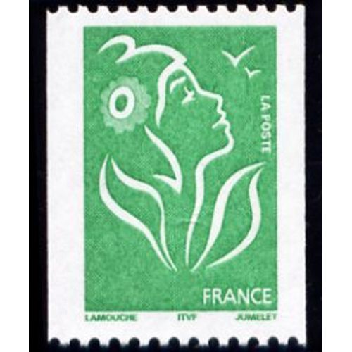 Timbre France 2005 Oblitéré - Marianne De Lamouche Vert - Yt3742