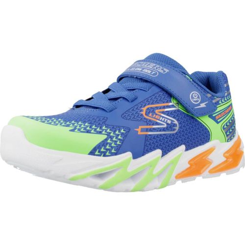 Skechers S Lights: Flexsglow Bolt Colour Bleu