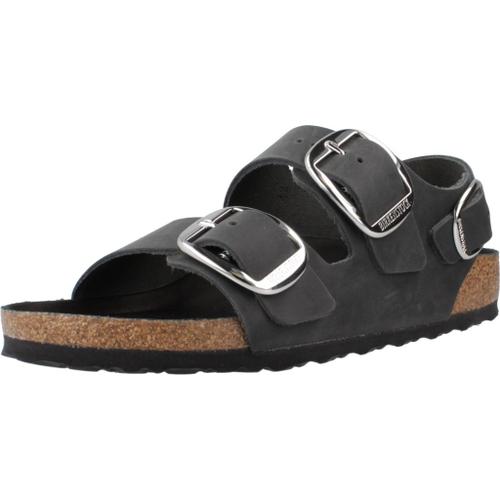 Birkenstock Milano Big Buckle Oiled L Colour Noir