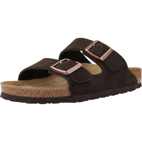 Birkenstock Arizona Suede Leather Colour Marron