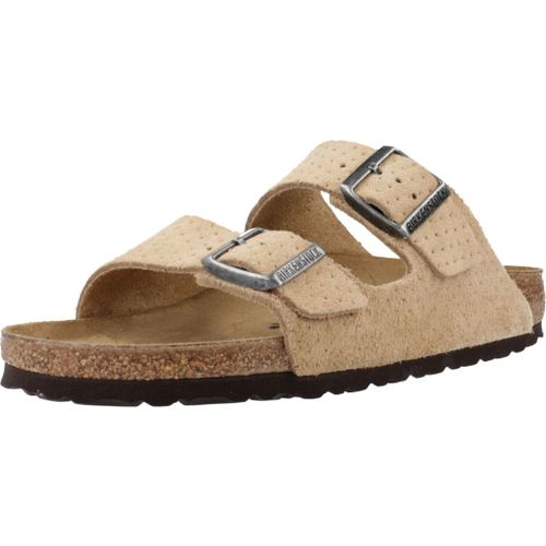 Birkenstock Arizona Suede Embossed Colour Beige