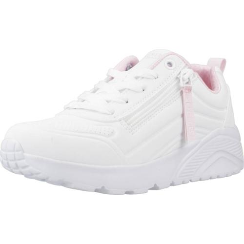 Skechers Uno Lite Easy Zip Colour Blanc