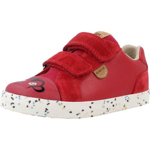 Geox B.c Nappa Suede Colour Rouge