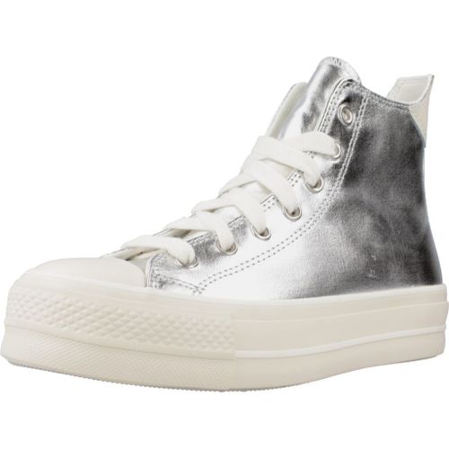 Converse Chuck Taylor All Star Lift Platform Metallic Colour Argent