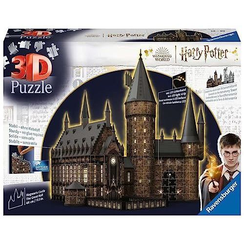 Puzzle Puzzle 3d Château De Poudlard - La Grande Salle / Harry Potter