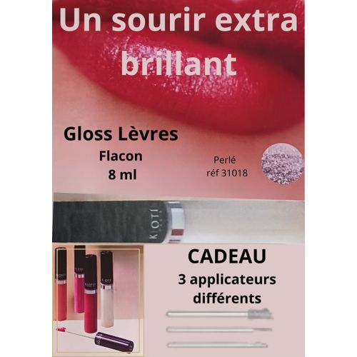 Gloss À Lèvres Blanc Perlé Kiotis Blanc