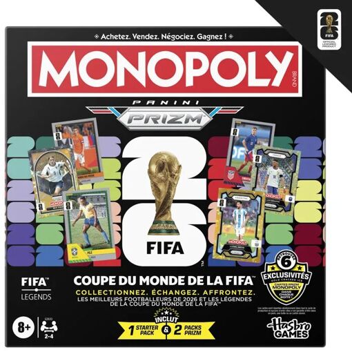 Monopoly Coupe du monde FIFA 2026, jeu de sociét&eacu