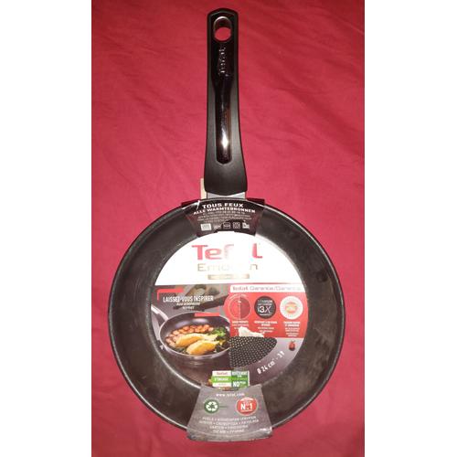 Poele Tefal Emotion 24 Cm Inox Stainless Steel Tous Feux