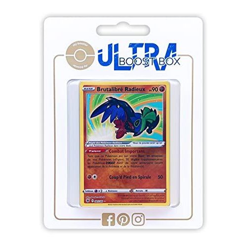 Brutalibré Radieux 81 189 - Ultraboost X Epée Et Bouclier 10 Astres Radieux - Coffret De 10 Cartes Pokémon Françaises