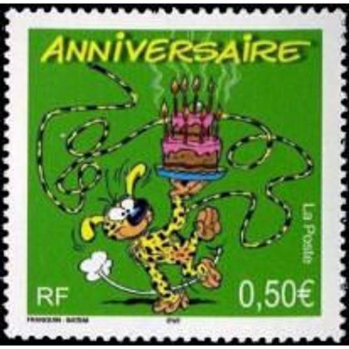 Timbres Pour Anniversaires : Bande Dessinée "Le Masupulami" Année 2003 N° 3569 Yvert Et Tellier Luxe