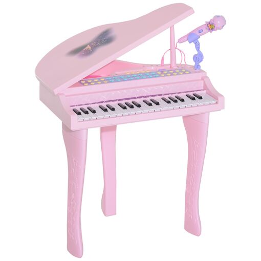 Homcom Piano � queue �lectronique 37 touches multifonctions avec micro haut...
