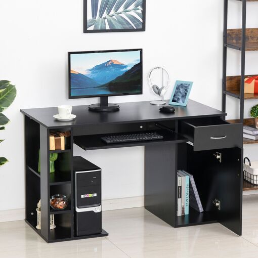 Bureau Informatique Design Multi-rangements - 7