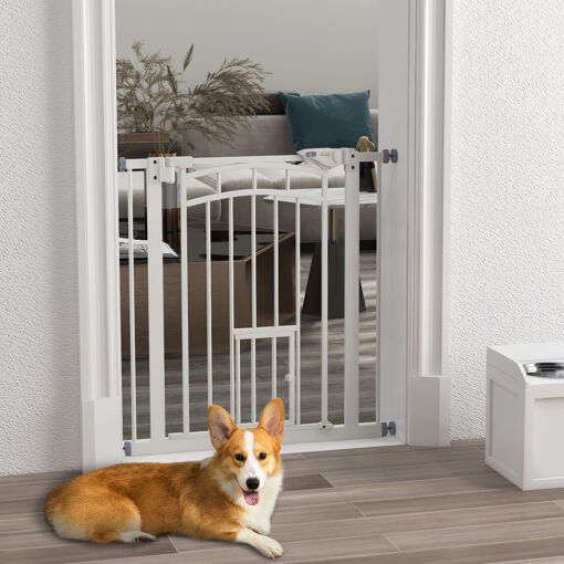 Barri�re De S�curit� Pour Chien - Barri�re � Pression Ajustable - Double Sy... - 2