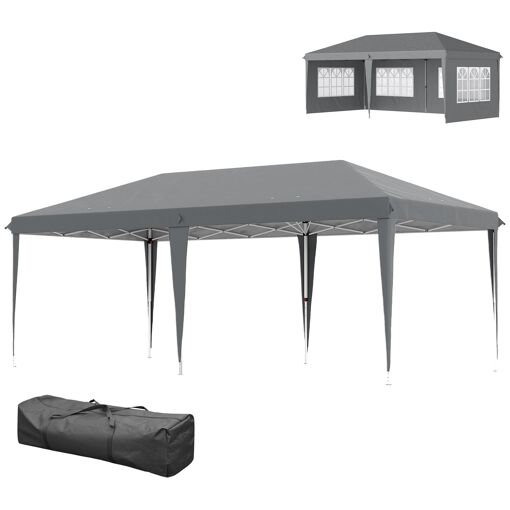 Tonnelle Pop Up Pliante - Barnum Pliable - 4 Cotés Démontables - 4 ...