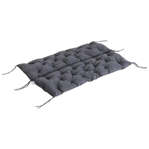 Coussin Banc De Jardin 3 Places Gris - 6