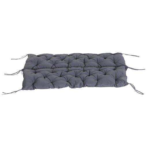 Coussin Banc De Jardin 3 Places Gris - 7