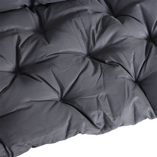 Coussin Banc De Jardin 3 Places Gris - 8
