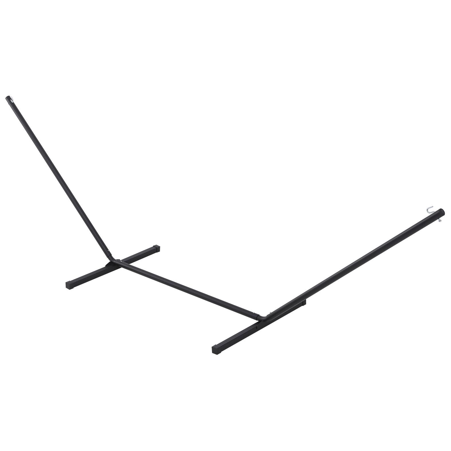 Support Pied De Hamac Structure M�tal �poxy Noir