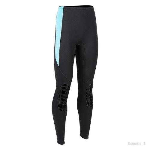 Pantalon De Plongée En Néoprène 1.5mm, Leggings, Pantalon Thermique, Garde Au Chaud, Pantalon De Surf Pour La Natation, Le Canoë Et La Plongée En S Femmes Bleu