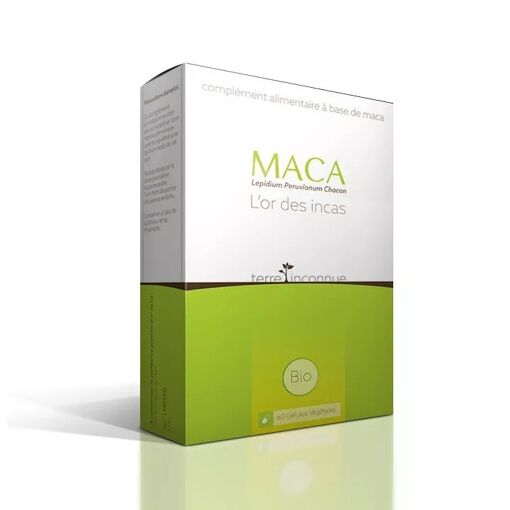 Maca LOr des Incas Bio 60 Gélules Terre Inconnue