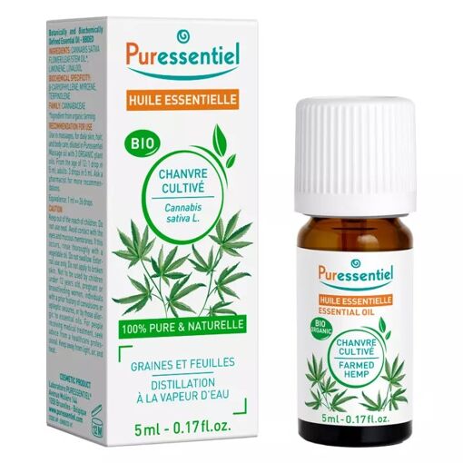 Puressentiel Huile Essentielle Bio Chanvre 5 ml